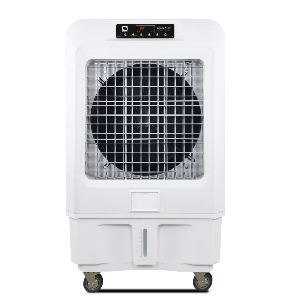 VONALA EOLUS 70 PRO - Climatizador Evaporativo Industrial 7.000 m³/h, Cobertura hasta 100 m², Depósito 50L, 230W