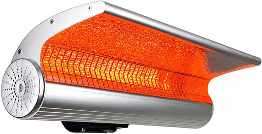 Calefactor Infrarrojo de Pared para Terrazas VONALA TERRAL W2000, 2000 W, Mando a Distancia, IPX5