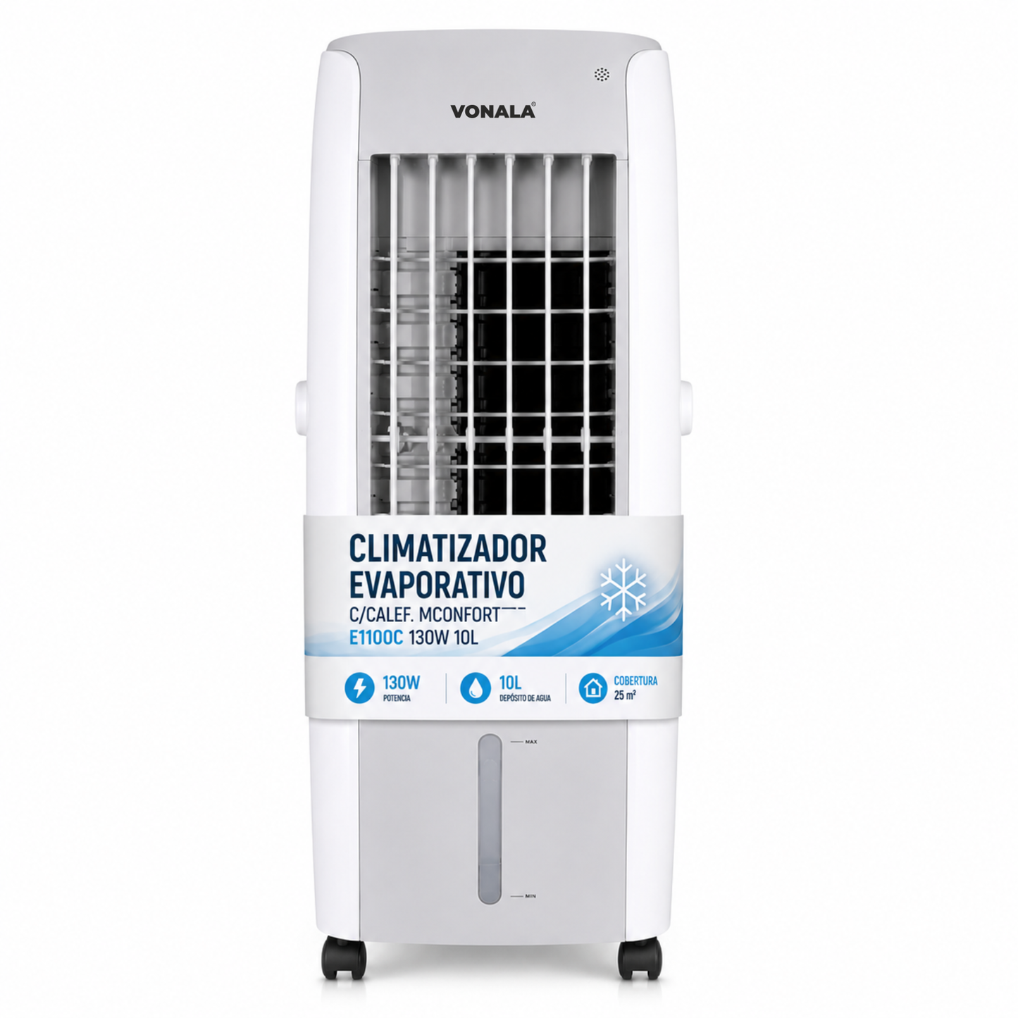 Vonala Climatizador Evaporativo con Calefacción E1100C – Enfriador de Aire Portátil 3 en 1