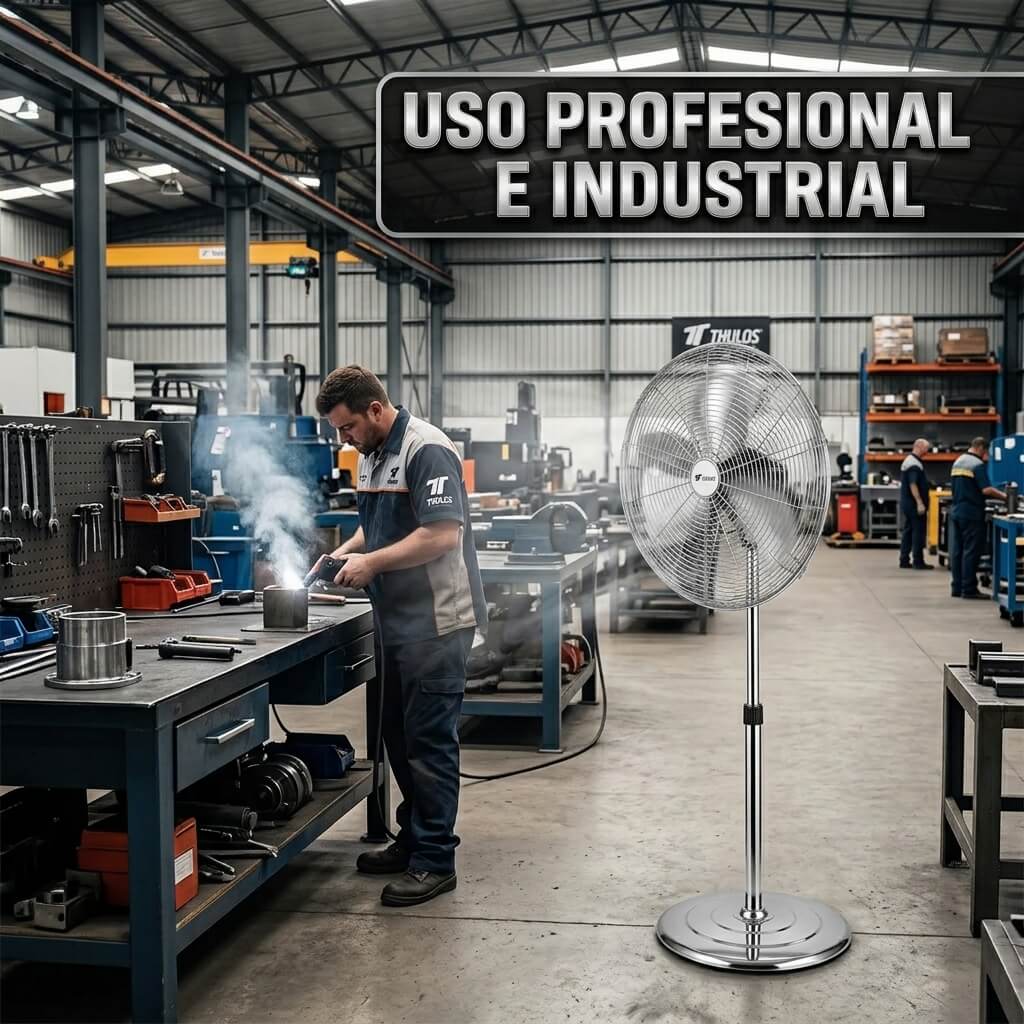 Ventilador Industrial de Pie 160W (Vonala Premium)